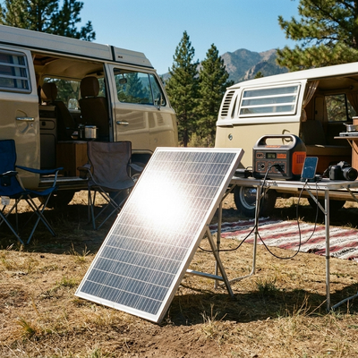 100W 12V Monocrystalline Solar Panel