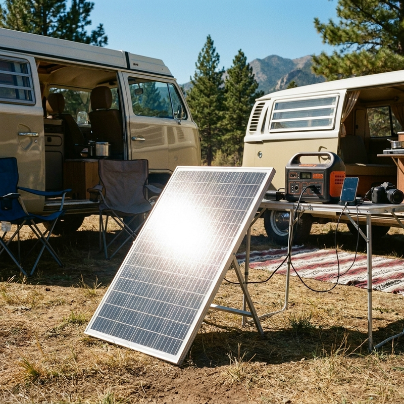 100W 12V Monocrystalline Solar Panel