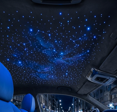 RGBW Fiber Optic Star Ceiling Light Kit for Car (3M)