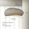 Wabi-Sabi Pendant Light – Modern Minimalist LED Hanging Lamp