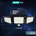 Solar LED Motion Sensor Flood Light (IP65)