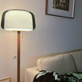Modern Glass Floor Lamp – Elegant LED Decorative Lighting