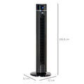 Tower Fan with Remote & Anion Cooling