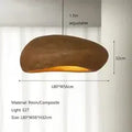 Wabi-Sabi Pendant Light – Modern Minimalist LED Hanging Lamp