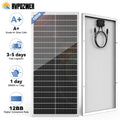 Solar Panel RVPOZWER 100W 12V Monocrystalline