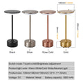 LED Crystal Touch Sensor Desk Lamp