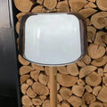 Modern Glass Floor Lamp – Elegant LED Decorative Lighting