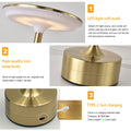 LED Crystal Touch Sensor Desk Lamp