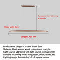 Modern Bamboo Pendant Light – Elegant LED Ceiling Fixture