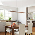 Modern Bamboo Pendant Light – Elegant LED Ceiling Fixture