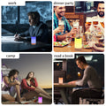 Rechargeable LED Night Light – Touch Control Ambient Lamp