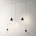 Minimalist Aluminum Hanging Lamp - Modern E27 Pendant Light