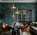 Vintage Glass Pendant Light – Elegant LED Hanging Fixture