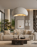 Wabi-Sabi Pendant Light – Modern Minimalist LED Hanging Lamp