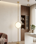 Art Deco Floor Lamp – Modern Ball Light Design