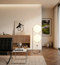 Art Deco Floor Lamp – Modern Ball Light Design