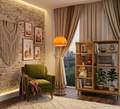 Bauhaus Floor Lamp – Retro Glass Mushroom Design