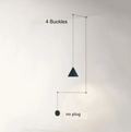 Minimalist Aluminum Hanging Lamp - Modern E27 Pendant Light