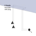 Minimalist Aluminum Hanging Lamp - Modern E27 Pendant Light
