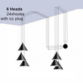 Minimalist Aluminum Hanging Lamp - Modern E27 Pendant Light