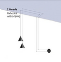 Minimalist Aluminum Hanging Lamp - Modern E27 Pendant Light