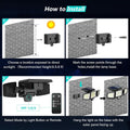 Solar LED Motion Sensor Flood Light (IP65)