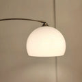 Korean Style Floor Lamp – Modern Chrome LED Lighting