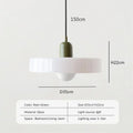 Modern Glass Pendant Light – Compact LED Hanging Lamp