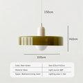 Modern Glass Pendant Light – Compact LED Hanging Lamp