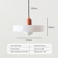 Modern Glass Pendant Light – Compact LED Hanging Lamp