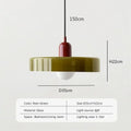 Modern Glass Pendant Light – Compact LED Hanging Lamp