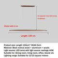 Modern Bamboo Pendant Light – Elegant LED Ceiling Fixture