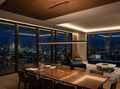 Modern Bamboo Pendant Light – Elegant LED Ceiling Fixture
