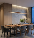 Modern Bamboo Pendant Light – Elegant LED Ceiling Fixture
