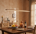 Modern Bamboo Pendant Light – Elegant LED Ceiling Fixture