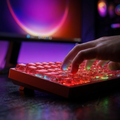 82-Key Compact Mechanical Gaming Keyboard (Hot-Swap, RGB)