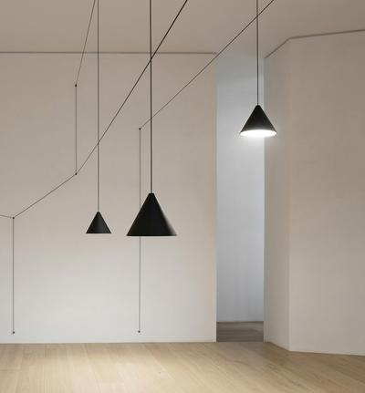 Minimalist Aluminum Hanging Lamp - Modern E27 Pendant Light